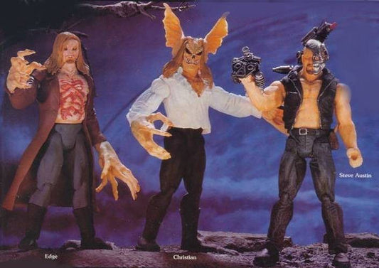 WWF Jakks Pacific Titantron Live Unreleased Bloodlines Series: Kane, Christian, Steve Austin, Gangrel & Edge