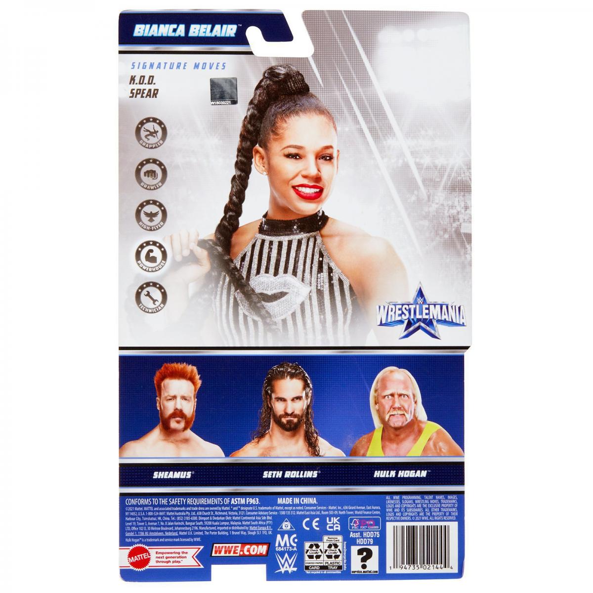 2021 WWE Mattel Basic WrestleMania 38 Bianca Belair