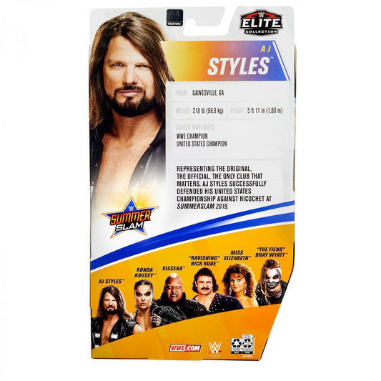 2020 WWE Mattel Elite Collection Series 77 AJ Styles