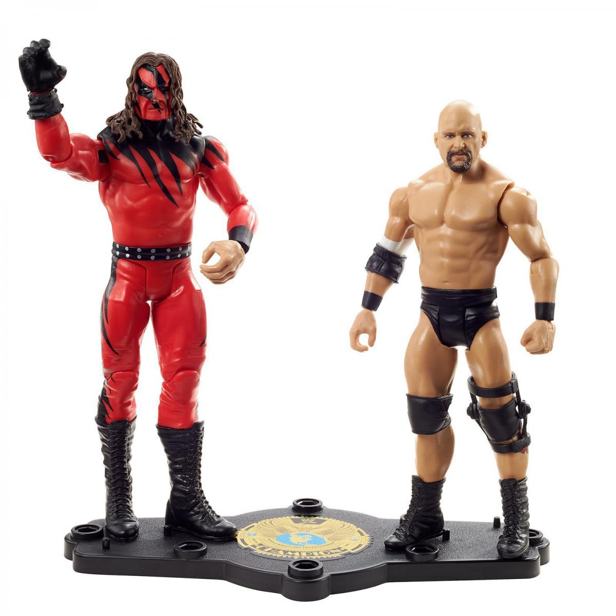 2021 WWE Mattel Basic Championship Showdown Series 7 Kane vs. "Stone Cold" Steve Austin