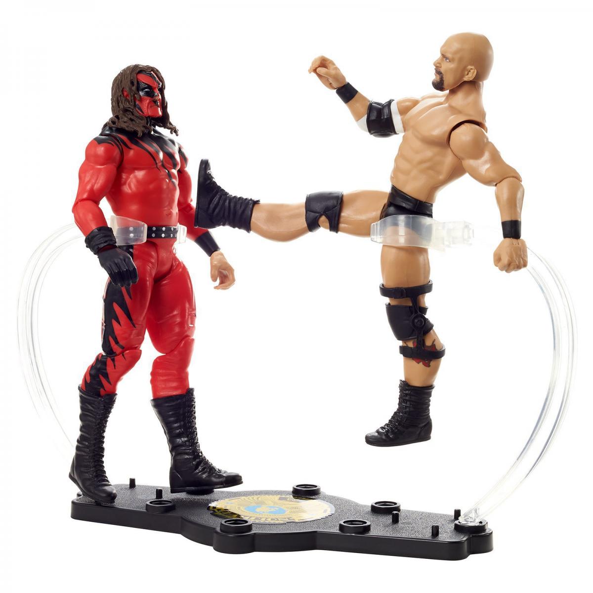 2021 WWE Mattel Basic Championship Showdown Series 7 Kane vs. "Stone Cold" Steve Austin