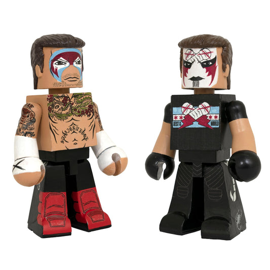 2022 AEW Diamond Select Toys SDCC Exclusive Holiday Bash Vinimates CM Punk & Sting