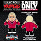 2023 Pro Wrestling Tees Limited Edition Micro Brawler Bobby “The Brain” Heenan