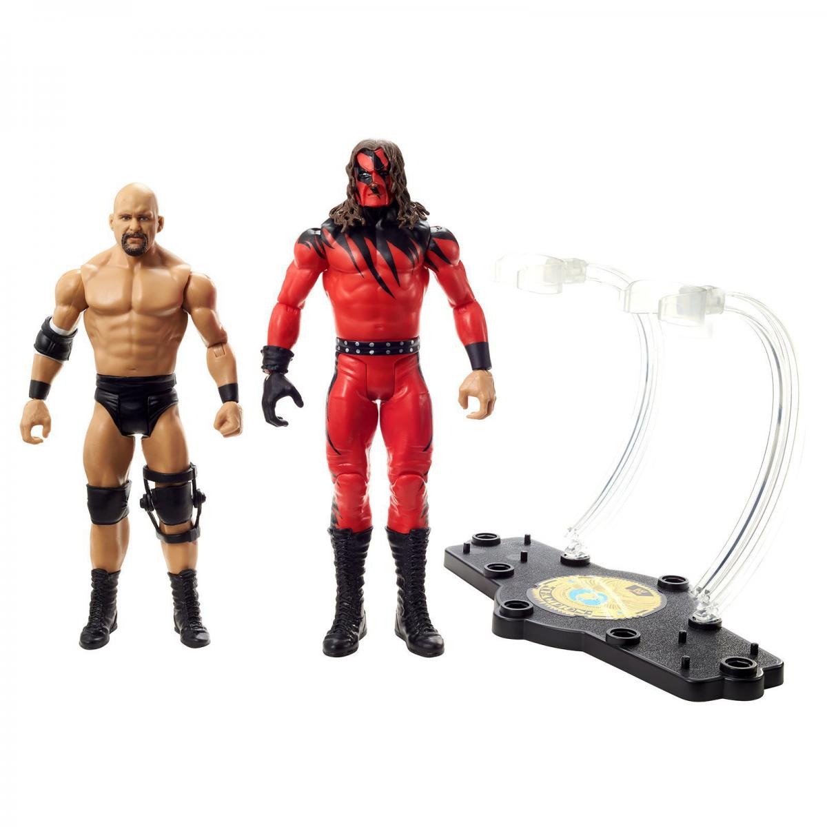 2021 WWE Mattel Basic Championship Showdown Series 7 Kane vs. "Stone Cold" Steve Austin