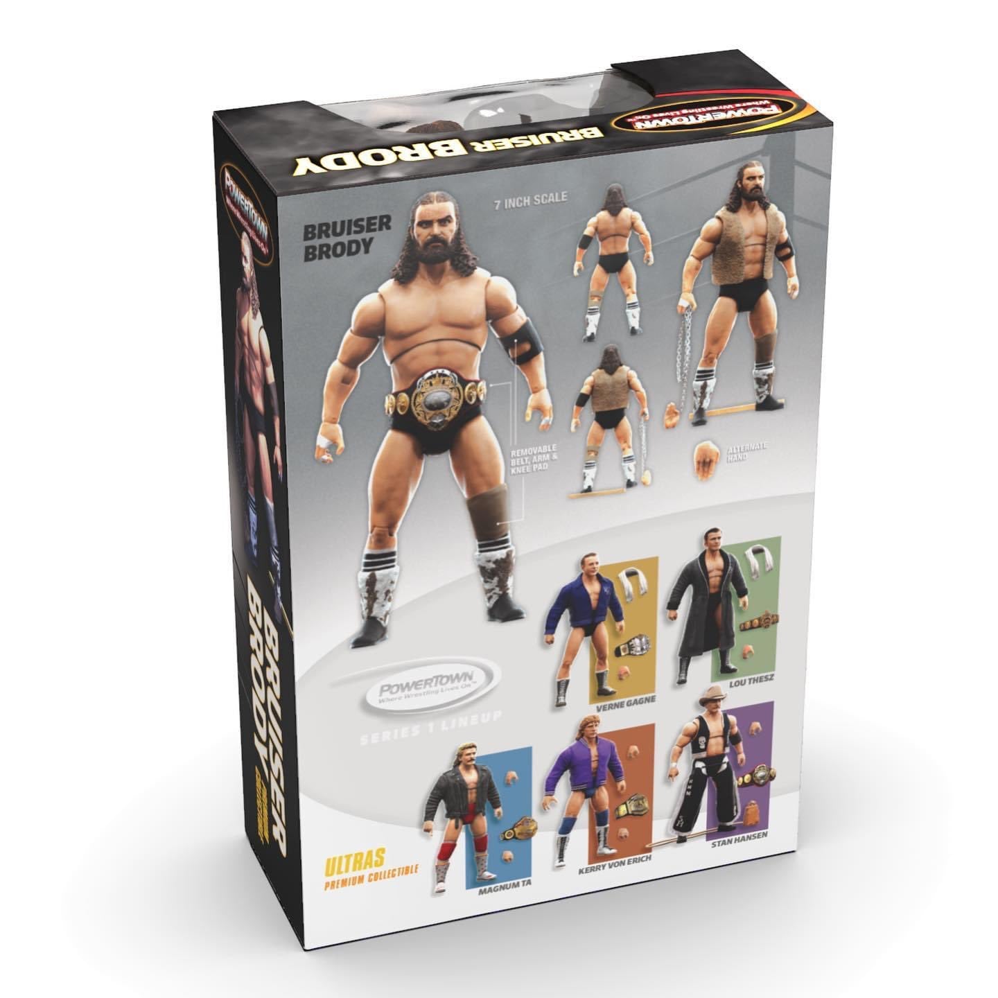 売り半額 PowerTown Wrestling Ultras Series 1 Bruiser Brody Action