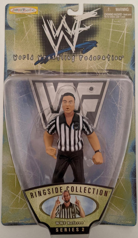 1998 WWF Jakks Pacific Ringside Collection Series 2 WWF Referee