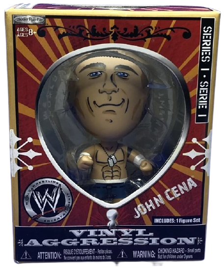 2008 WWE Jakks Pacific Vinyl Aggression Series 1 John Cena