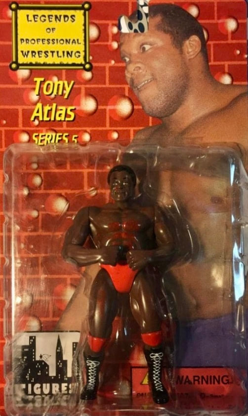 2000 FTC Legends of Professional Wrestling [Original] Series 5 Tony Atlas [With Blood]