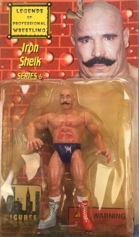 2000 FTC Legends of Professional Wrestling [Original] Series 6 Iron Sheik [With Blood]