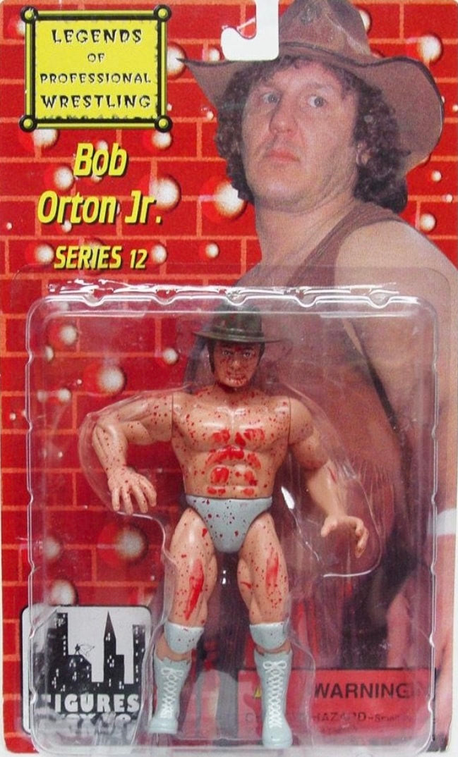 2000 FTC Legends of Professional Wrestling [Original] Series 12 Bob Orton Jr. [With Blood]