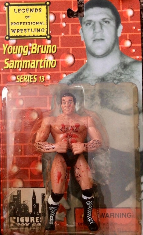 2000 FTC Legends of Professional Wrestling [Original] Series 13 Young Bruno Sammartino [With Blood]
