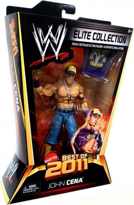 2011 WWE Mattel Elite Collection Best of 2011 John Cena