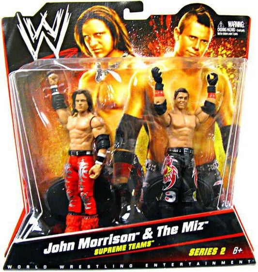 2010 WWE Mattel Basic Battle Packs Series 2 John Morrison & The Miz