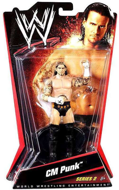 2010 WWE Mattel Basic Series 2 CM Punk
