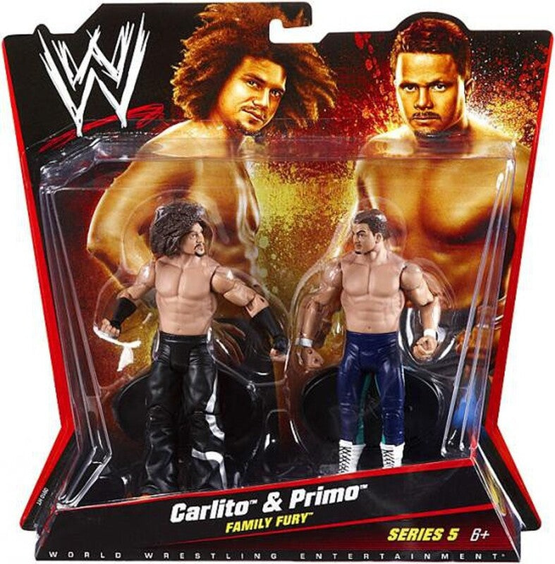 2010 WWE Mattel Basic Battle Packs Series 5 Carlito & Primo