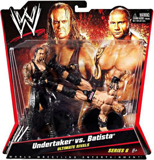 2010 WWE Mattel Basic Battle Packs Series 6 Undertaker vs. Batista