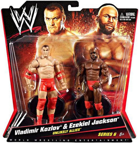 2010 WWE Mattel Basic Battle Packs Series 6 Vladimir Kozlov & Ezekiel Jackson