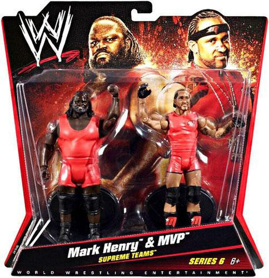 2010 WWE Mattel Basic Battle Packs Series 6 Mark Henry & MVP