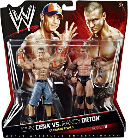 2010 WWE Mattel Basic Battle Packs Series 8 John Cena vs. Randy Orton