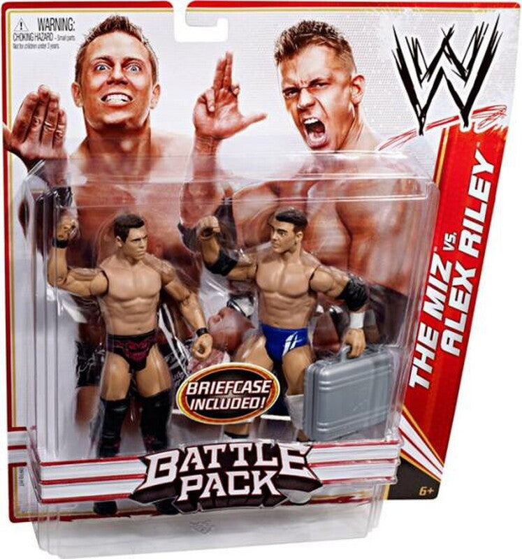 2011 WWE Mattel Basic Battle Packs Series 13 The Miz vs. Alex Riley
