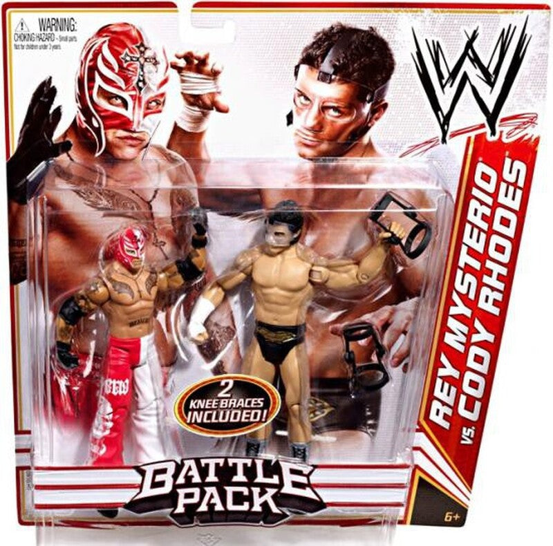 2011 WWE Mattel Basic Battle Packs Series 13 Rey Mysterio vs. Cody Rhodes