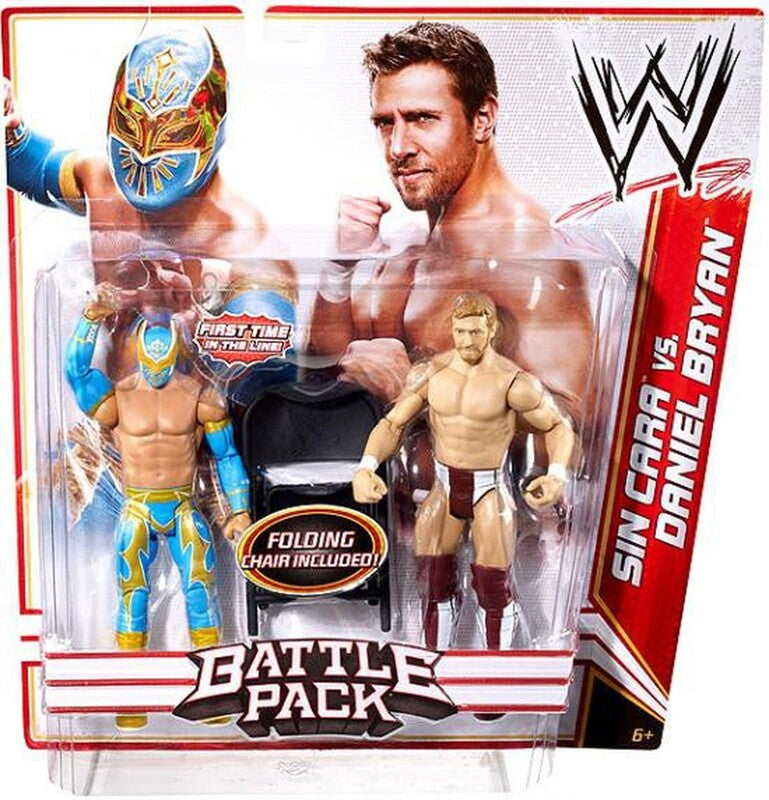 2011 WWE Mattel Basic Battle Packs Series 15 Sin Cara vs. Daniel Bryan