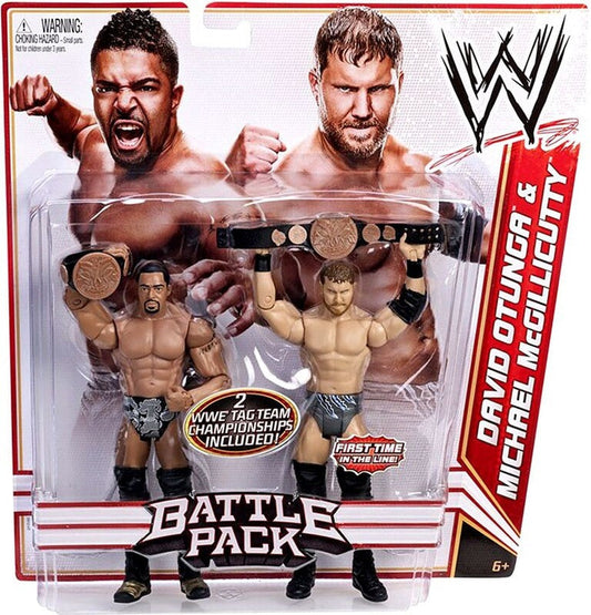 2012 WWE Mattel Basic Battle Packs Series 16 David Otunga & Michael McGillicutty