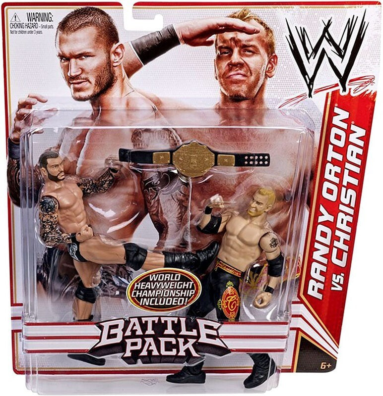 2012 WWE Mattel Basic Battle Packs Series 16 Randy Orton vs. Christian