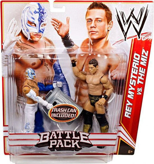 2012 WWE Mattel Basic Battle Packs Series 17 Rey Mysterio vs. The Miz