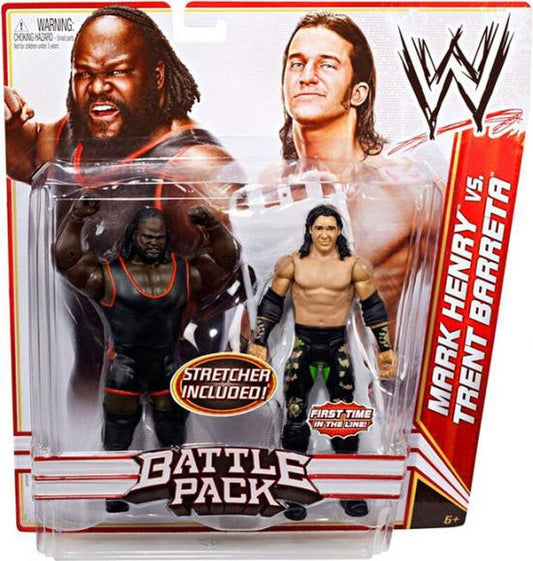 2012 WWE Mattel Basic Battle Packs Series 17 Mark Henry vs. Trent Barreta
