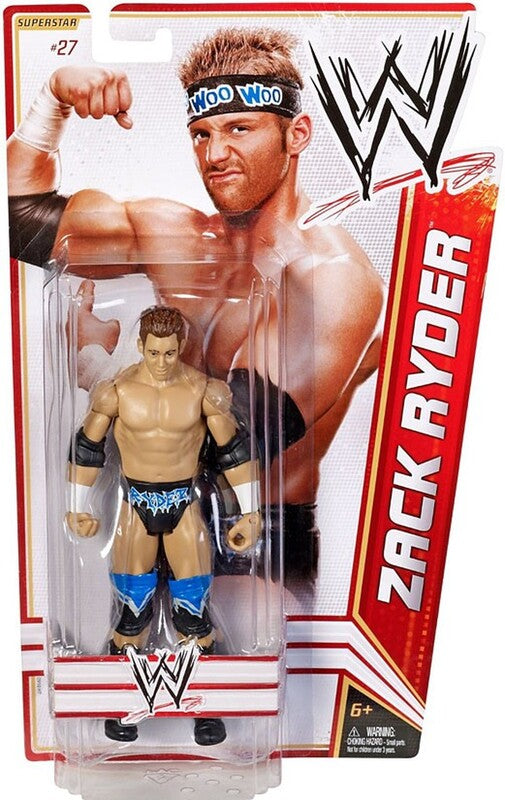 2012 WWE Mattel Basic Series 17 #27 Zack Ryder