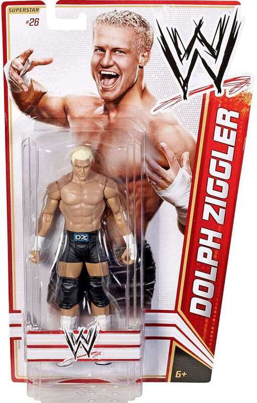 2012 WWE Mattel Basic Series 17 #26 Dolph Ziggler