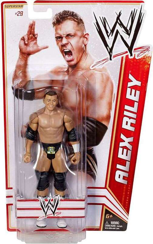 2012 WWE Mattel Basic Series 17 #29 Alex Riley