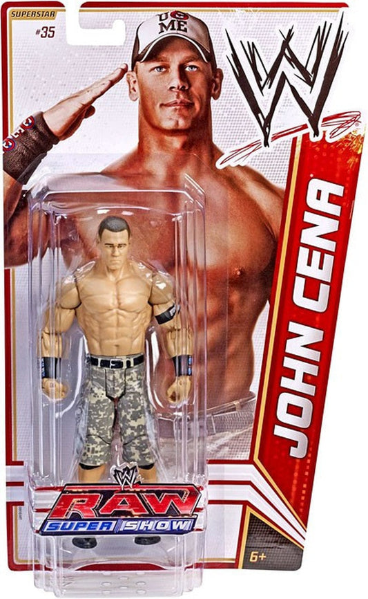 2012 WWE Mattel Basic Series 18 #35 John Cena [RAW Supershow]