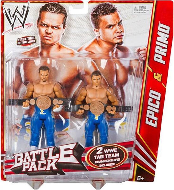 2012 WWE Mattel Basic Battle Packs Series 19 Epico & Primo