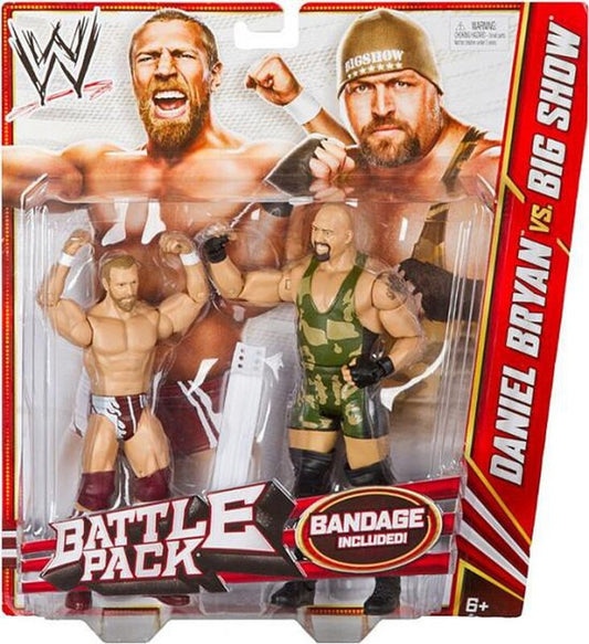 2012 WWE Mattel Basic Battle Packs Series 19 Daniel Bryan vs. Big Show