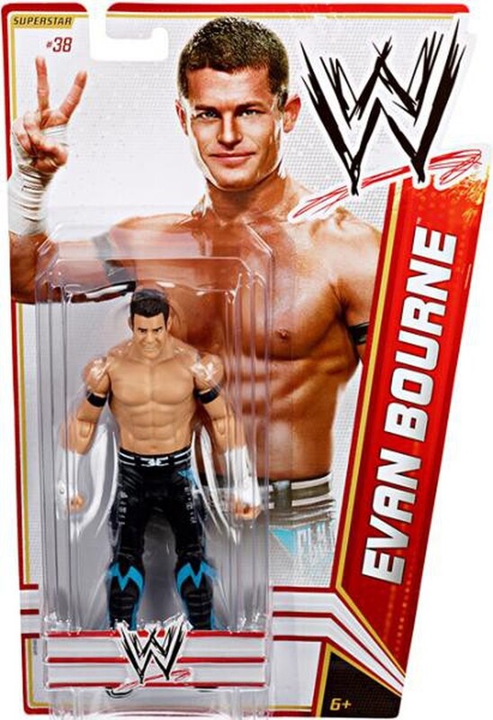 2012 WWE Mattel Basic Series 19 #38 Evan Bourne
