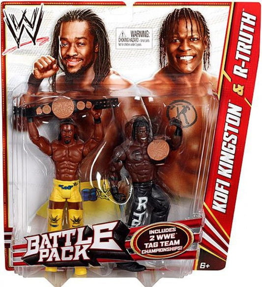 2012 WWE Mattel Basic Battle Packs Series 20 Kofi Kingston & R-Truth