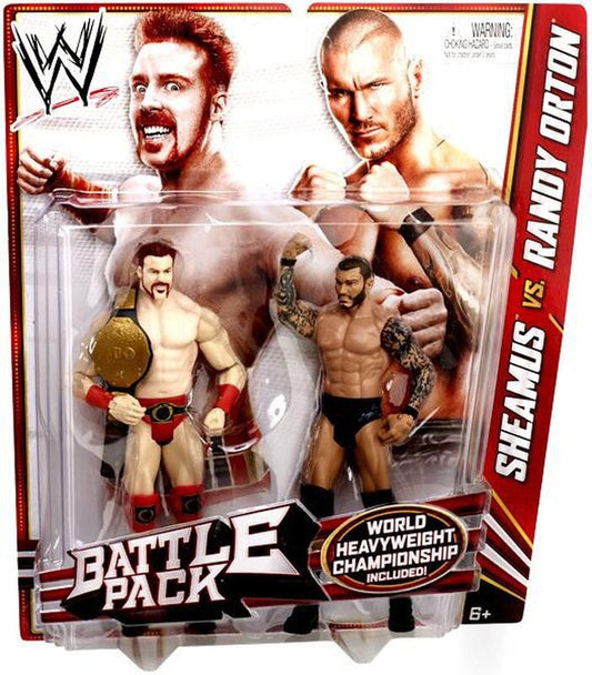 2013 WWE Mattel Basic Battle Packs Series 21 Sheamus vs. Randy Orton
