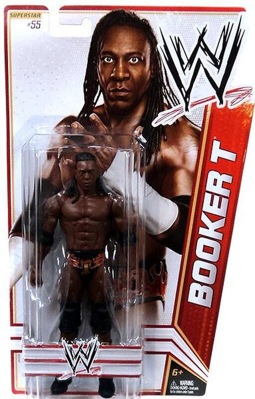 2012 WWE Mattel Basic Series 22 #55 Booker T