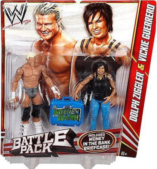 2013 WWE Mattel Basic Battle Packs Series 22 Dolph Ziggler & Vickie Guerrero