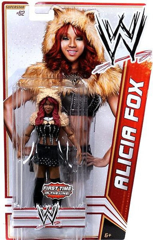 2012 WWE Mattel Basic Series 23 #62 Alicia Fox