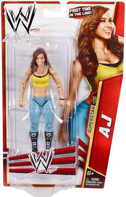 2013 WWE Mattel Basic Series 24 #06 AJ