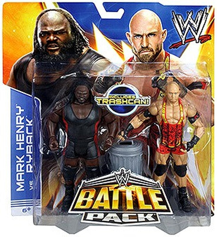 2013 WWE Mattel Basic Battle Packs Series 25 Mark Henry vs. Ryback
