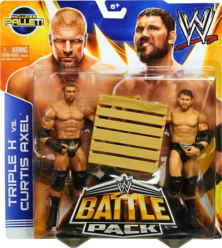 2014 WWE Mattel Basic Battle Packs Series 26 Triple H vs. Curtis Axel