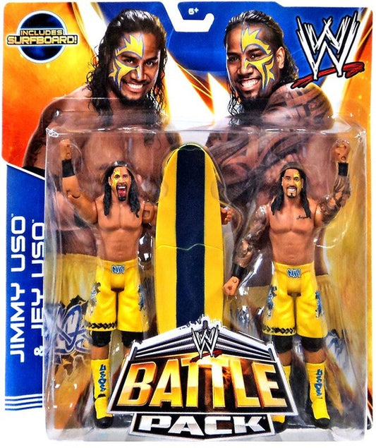 2014 WWE Mattel Basic Battle Packs Series 28 Jimmy Uso & Jey Uso