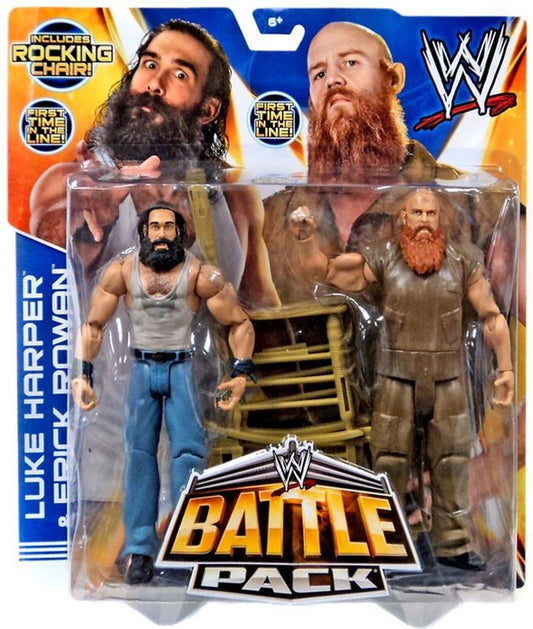 2014 WWE Mattel Basic Battle Packs Series 28 Luke Harper & Erick Rowan