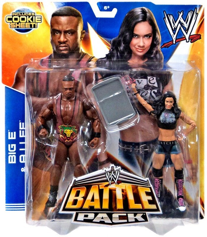 2014 WWE Mattel Basic Battle Packs Series 28 Big E & AJ Lee