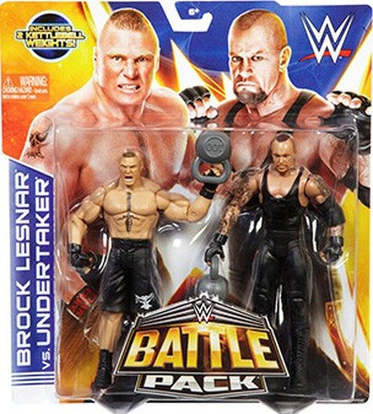 2014 WWE Mattel Basic Battle Packs Series 30 Brock Lesnar vs. Undertaker