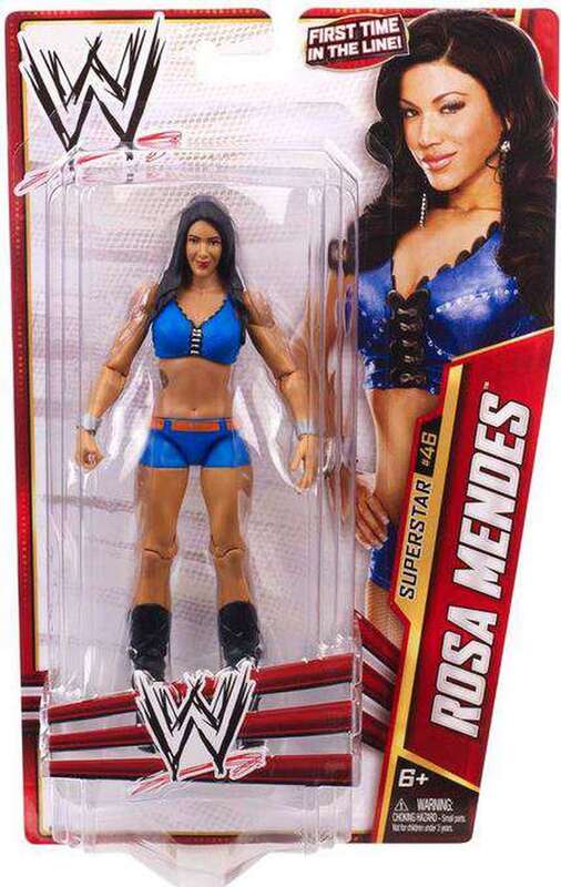 2013 WWE Mattel Basic Series 31 #46 Rosa Mendes